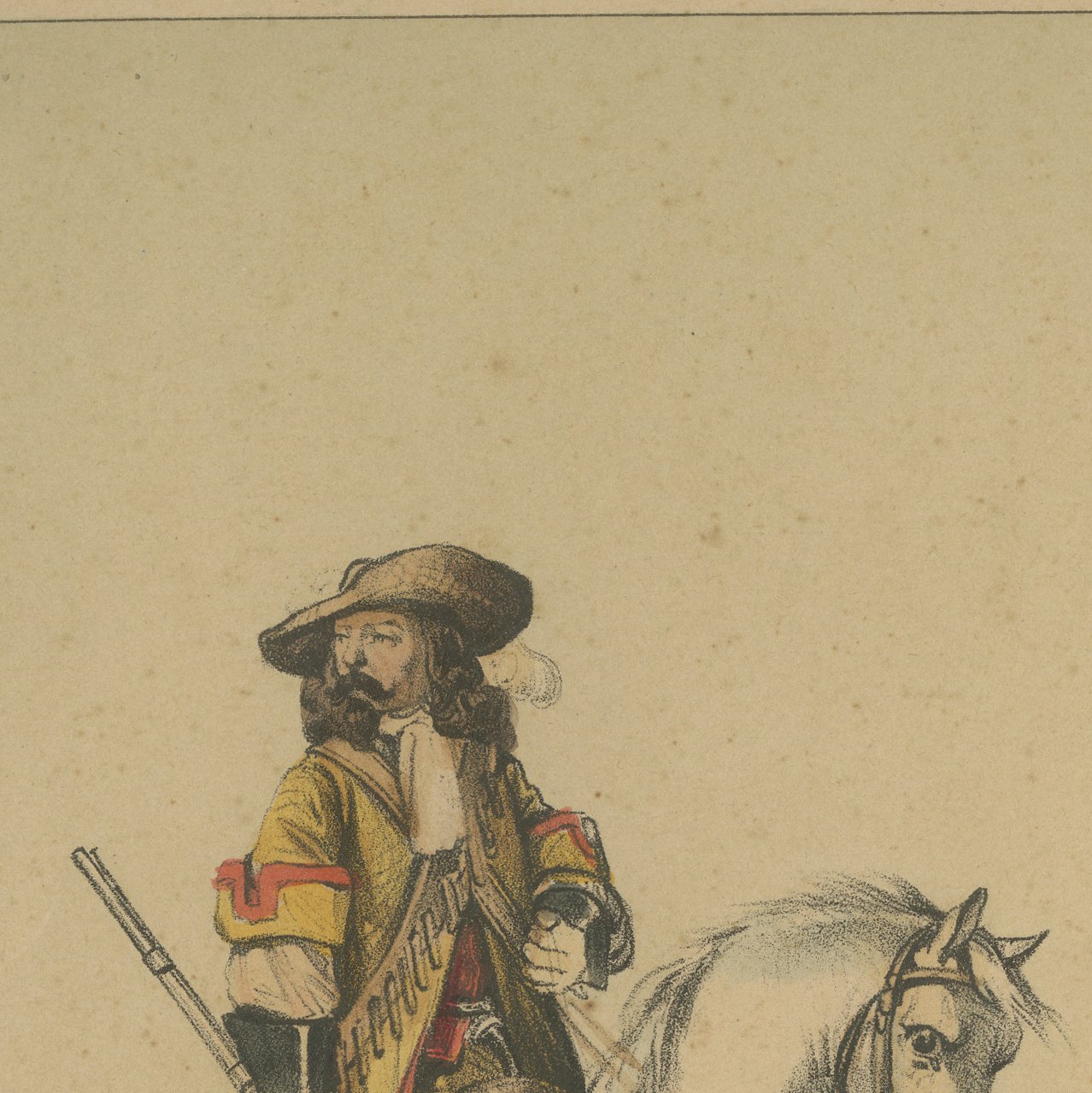 Spanish Cavalry by José Rubio Villegas: Dragoon and Kettledrummer, 1861, view 9