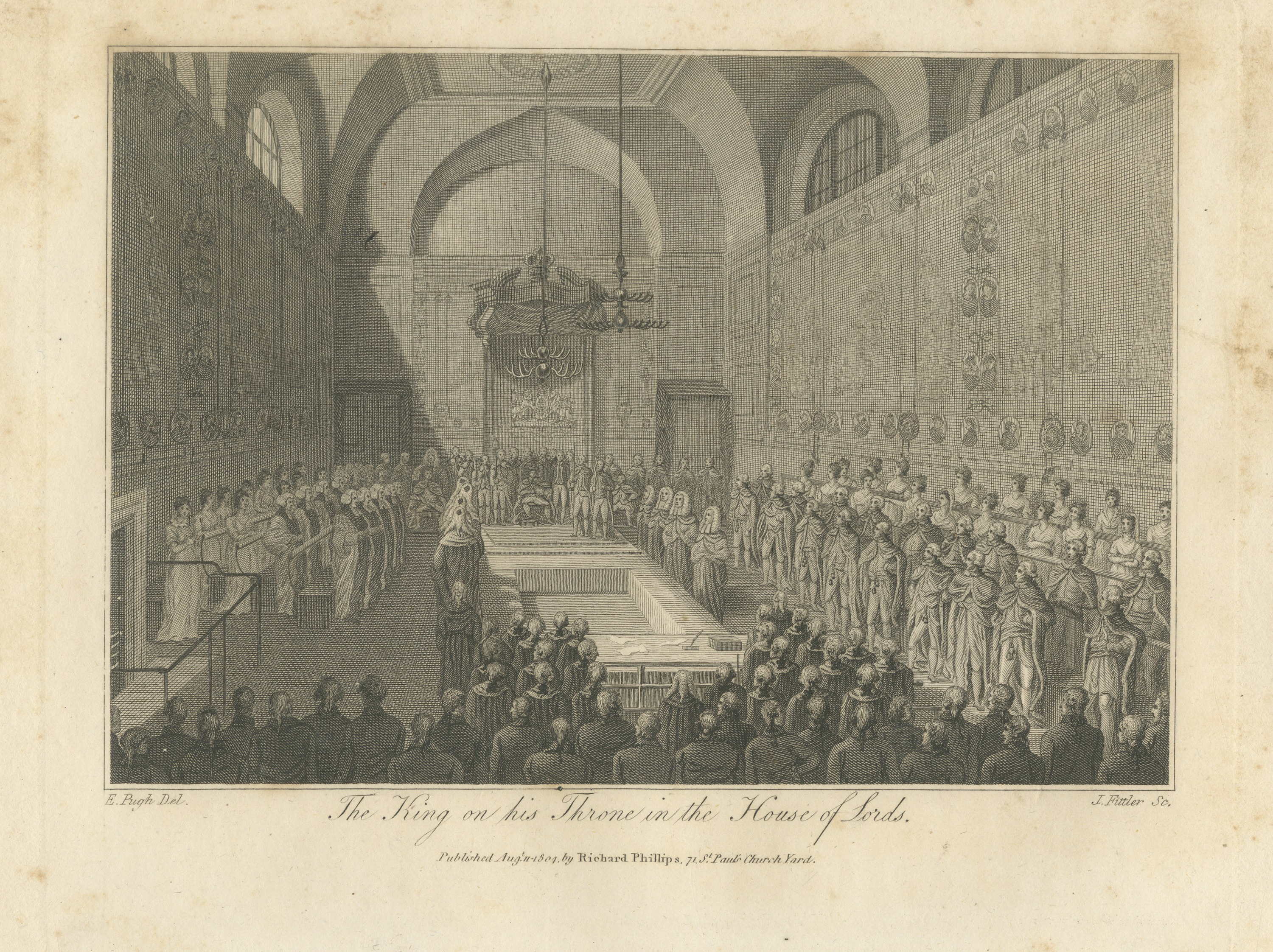 The King on His Throne in the House of Lords, 1804