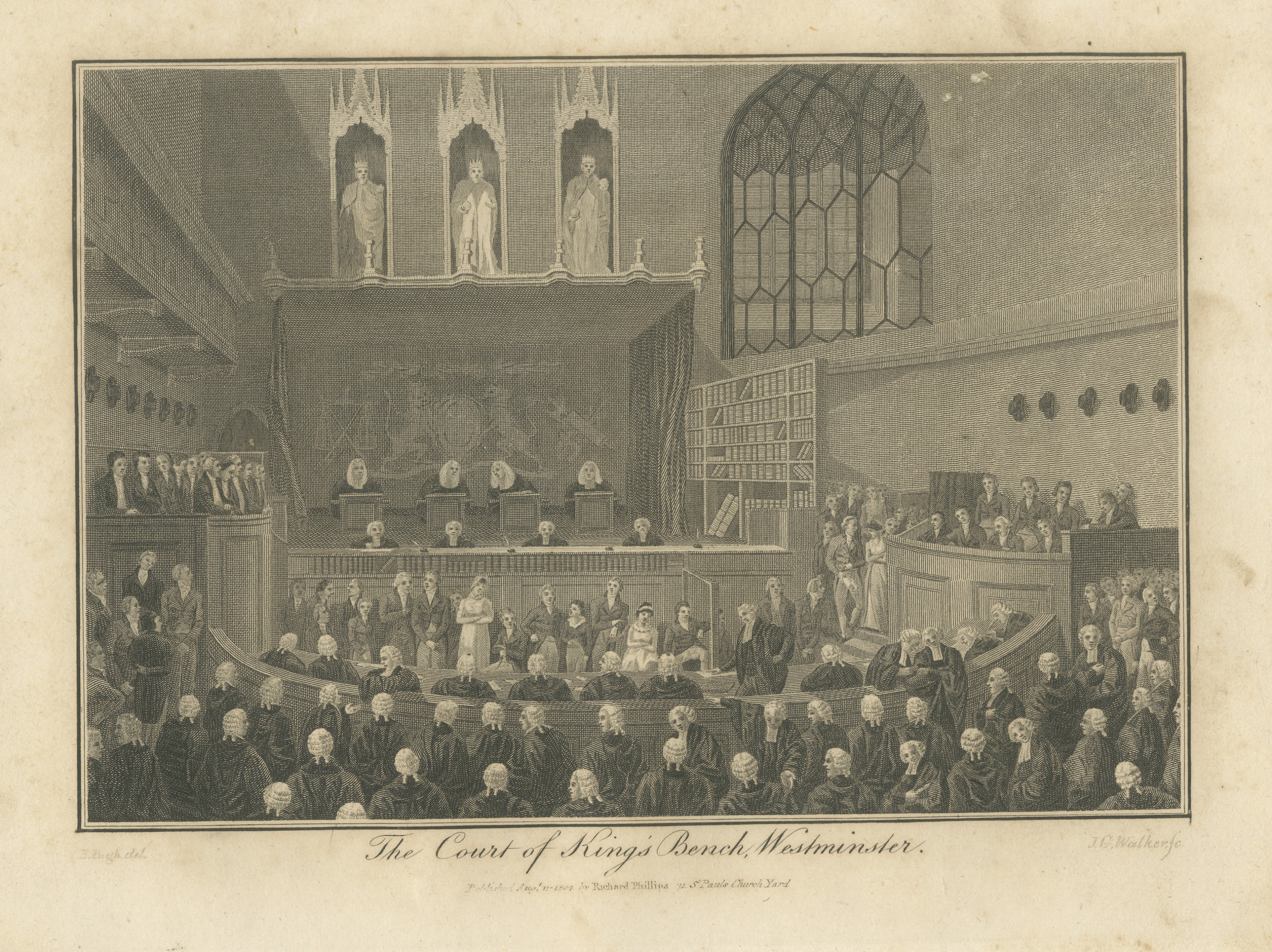 The Court of King's Bench in Westminster Hall in Session, 1804