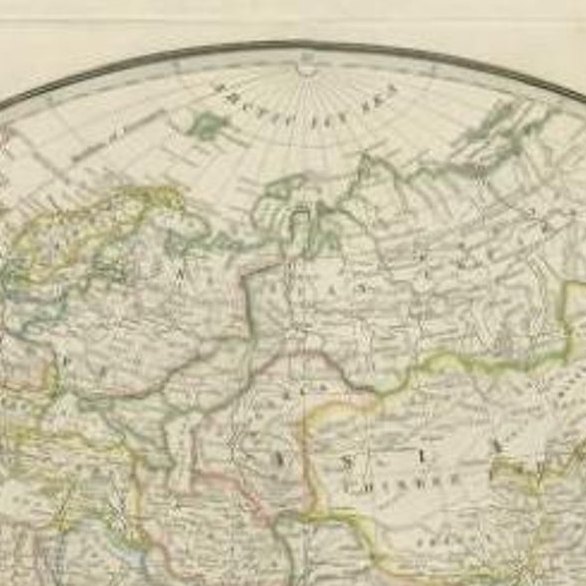 Antique Map of the Eastern Hemisphere by Wyld, 1842