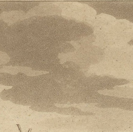 Rare Print of Ice Skating in Leeuwarden, Capital of Friesland, The Netherlands