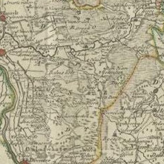 Antique Map of the Province of Overijssel by Keizer & De Lat, 1788