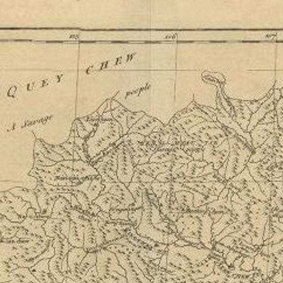 Antique Map of the Province of Quang-Si by Du Halde, 1738