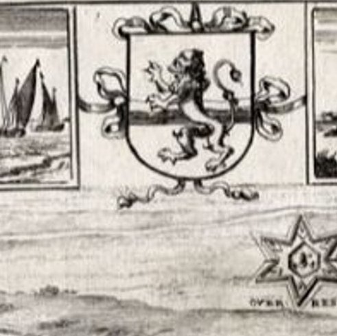 Old Print of Zwartsluis & Ommerschans, 1st Colony of the Society of Benevolence