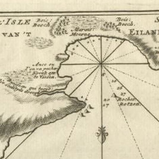 Antique Print of the Bay of the Island of St. Vincent, Capeverdian Islands