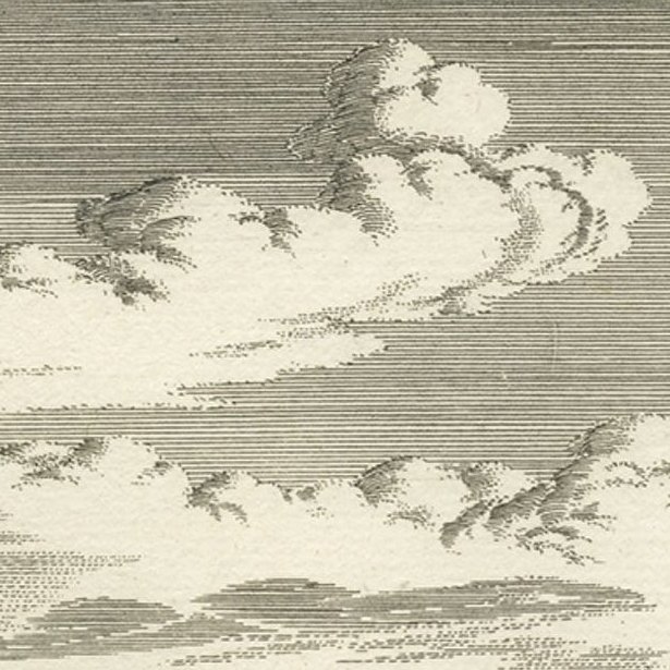 Antique Print of the Rhine River, Leiden, The Netherlands, c.1800