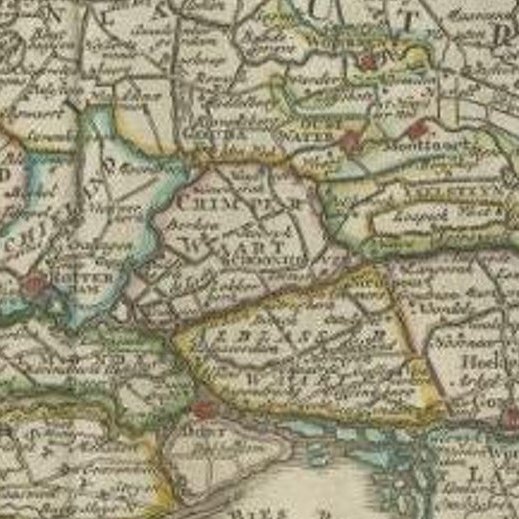Antique Map of the Province of Zuid-Holland by Keizer & De Lat, 1788
