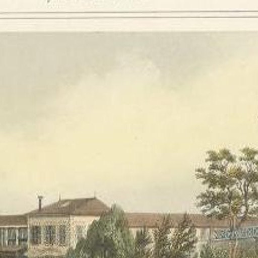 Antique Print of Enghien-les-bains, a Commune in the Northern Suburbs of Paris
