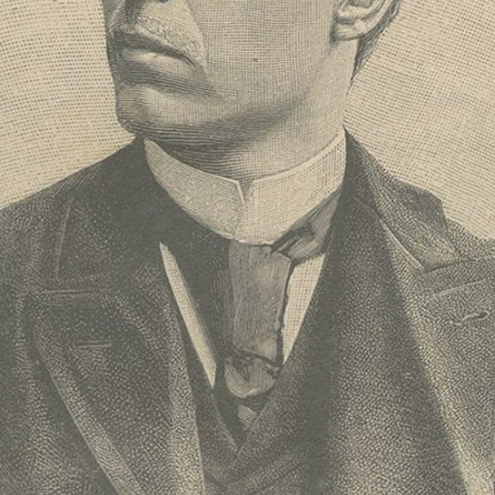 Print of Pietro Mascagni, Italian Composer Primarily Known for his Operas, 1892