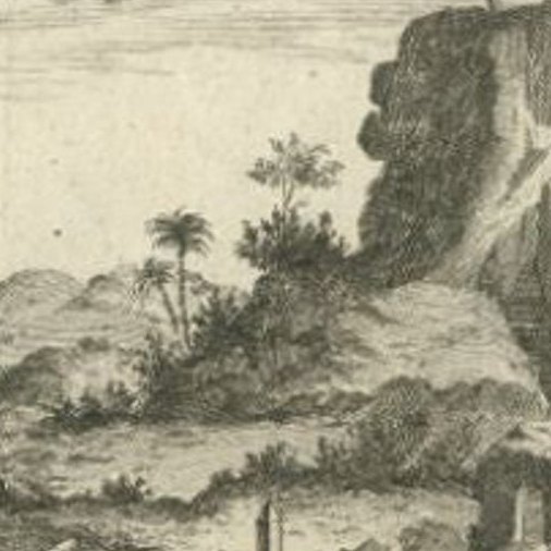 Antique Print of the Island of San Thome by Conradi, 1784